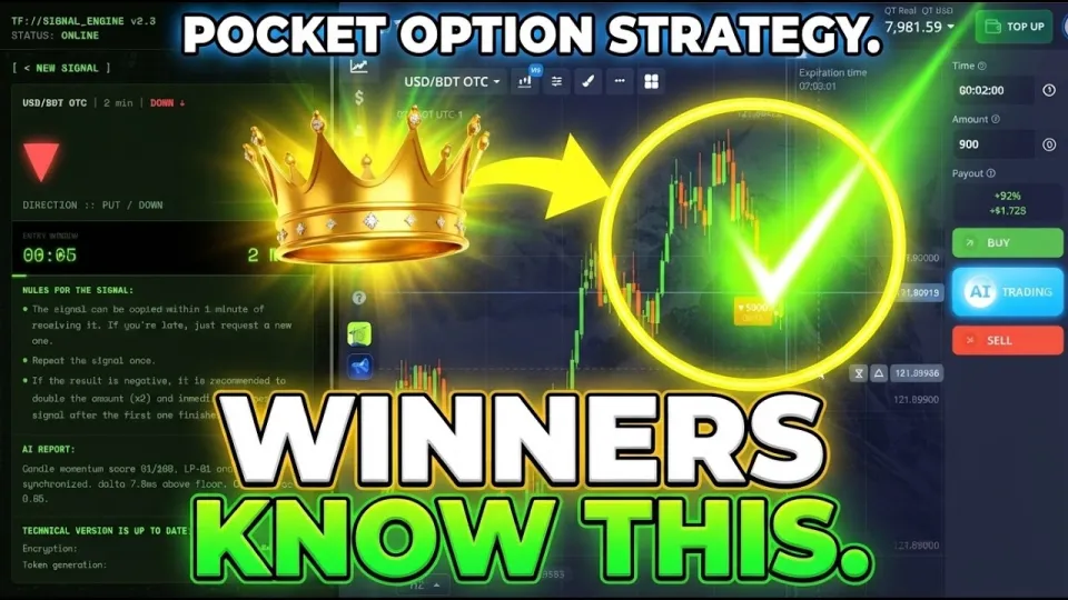 Pocket Option Strategy, Winning Tactics with AI Trading Bots